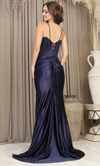 Adora Design 3235 - Embroidered Corset Sleeveless Prom Dress
