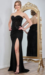 Adora Design 3253 - Ruched Waist Sweetheart Fitted Gown