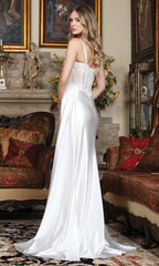 Adora Design 3302-01 - Floral Lace Sweetheart Wedding Gown