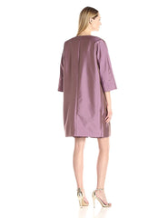 Adrianna Papell - 81920850 Embroidered Lace Sheath Dress with Topper