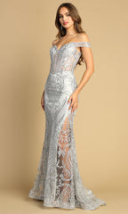 Adora Design 3168 - Embellished Mermaid Long Dress