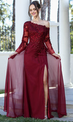 Adora Design 3245-03 - A-Line Overskirt Gown
