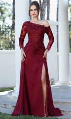 Adora Design 3245-03 - A-Line Overskirt Gown
