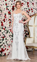 Adora Design 3304-01 - Vine Beadwork Sweetheart Wedding Dress