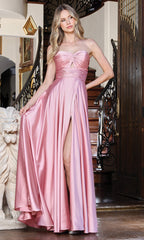 Adora Design 3325 - Ruched Sweetheart A-Line Gown