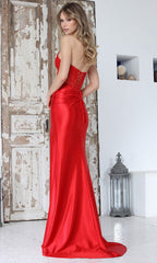 Adora Design 3383 - Embroidered Illusion Corset Prom Gown